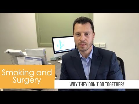 Smoking and Surgery: Why they don’t go together?
