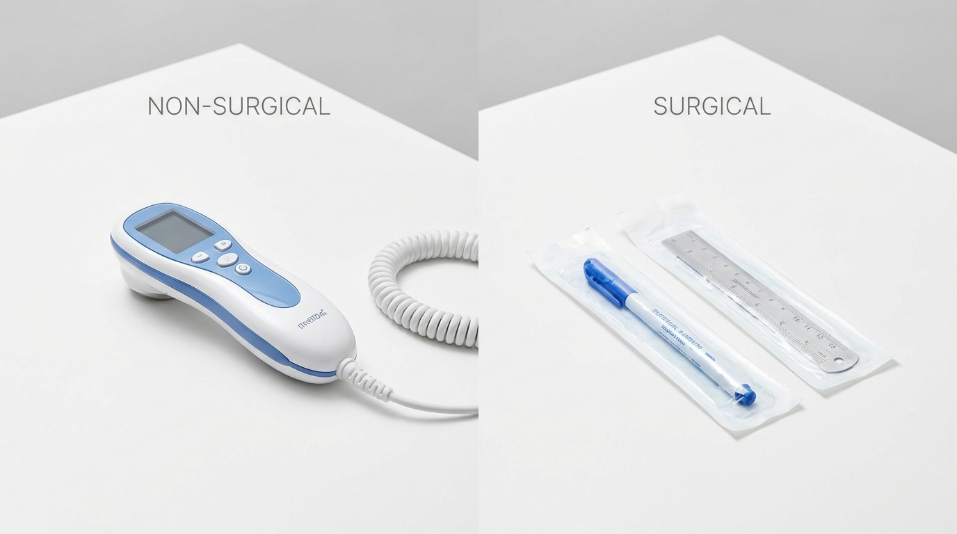 Is a Scarless Thigh Lift Possible? 1 Comparing_surgical_and_non-surgical